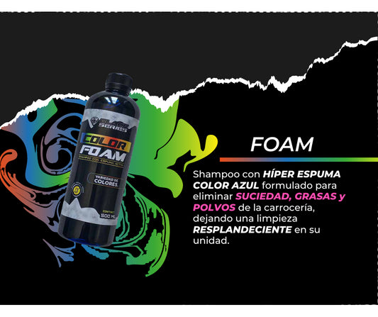 Shampoo color foam