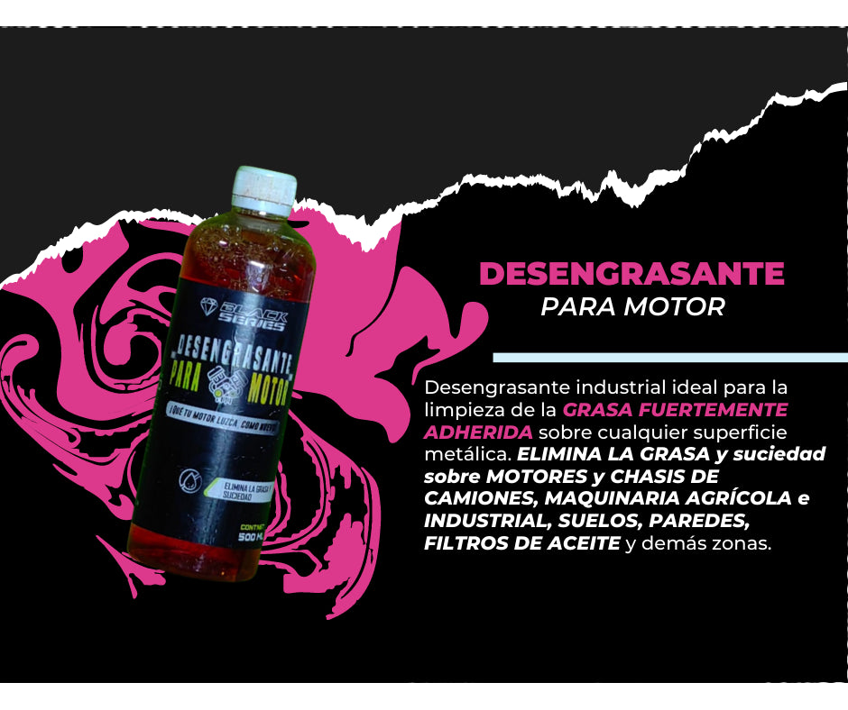 Desengrasante de motor