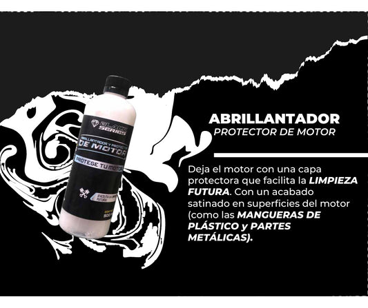 Abrillantador y protector de motor